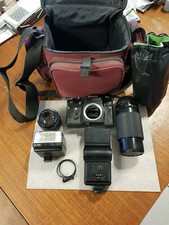 Appareil Photo ZENIT 11 + 2 Objectifs HELIOS & LUXON + 2 Flashs + 1 Sacoche