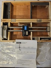 Fowler 54-174-224 Twin Beam Electronic Height Gage, 0-24"/1000 mm Range, .001"