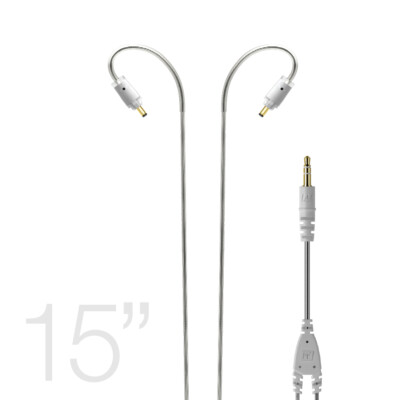 Replacement Short Stereo Cable MEE audio M6 PRO, M6 VR, & MX PRO In-Ear Monitors