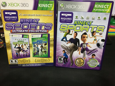 Xbox 360 Kinect Collection Kinect Sports AND KINECT SPORTS Ultimate Collection (Microsoft Xbox 360 ...