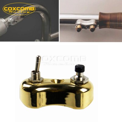 7/8'' & 1'' Handlebar Push Button Vintage Switches Toggle Block For Harley Cruiser