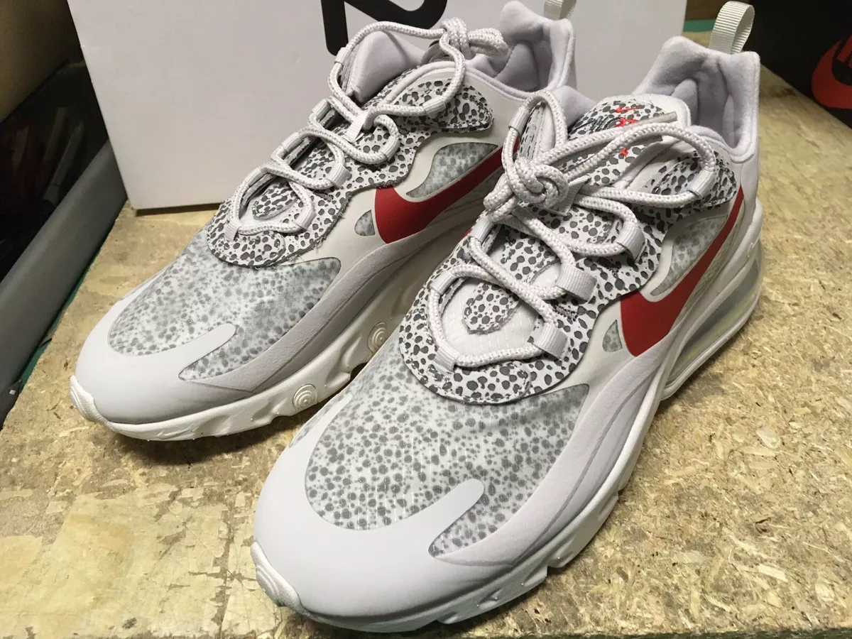 Nike air max 270 top react safari grey red