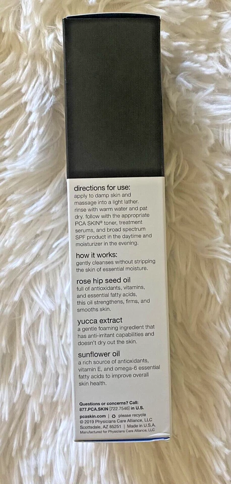 Limpiador cremoso para la piel PCA suave, hidratante 7 fl oz EXP 01/26 *Nuevo en caja* Foto 2 de 3