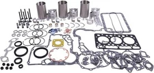 D750 Overhaul Rebuild Kit With Full Gasket Kit For Kubota Diesel engine