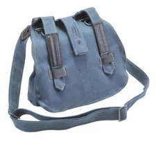 German WW2 M31 Bread bag with Shoulder Strap Luftwaffe Blue