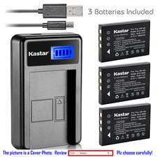 Kastar Battery LCD Charger for Universal Remote Control URC MX 980 as NP-60