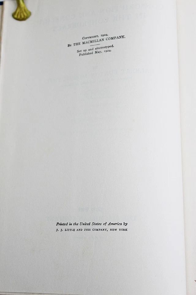CONSCRIPTION AND CONFLICT IN THE CONFEDERACY by A B Moore 1924 1st Ed HB in DJ - Image 3 of 4