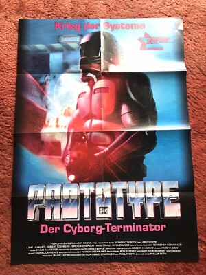 Prototype - Der Cyborg Terminator Videoplakat Poster A1