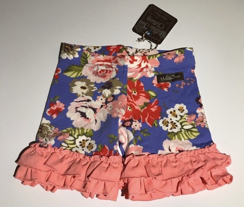 Matilda Jane GRASSHOPPER Shorties Size 6 Floral Ruffled Shorts NWT - Picture 4 of 4