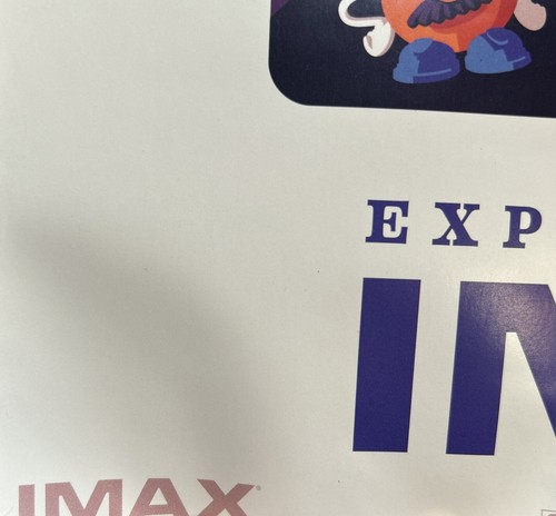 Toy Story 4 - movie poster Regal IMAX 13x20 - Picture 3 of 6