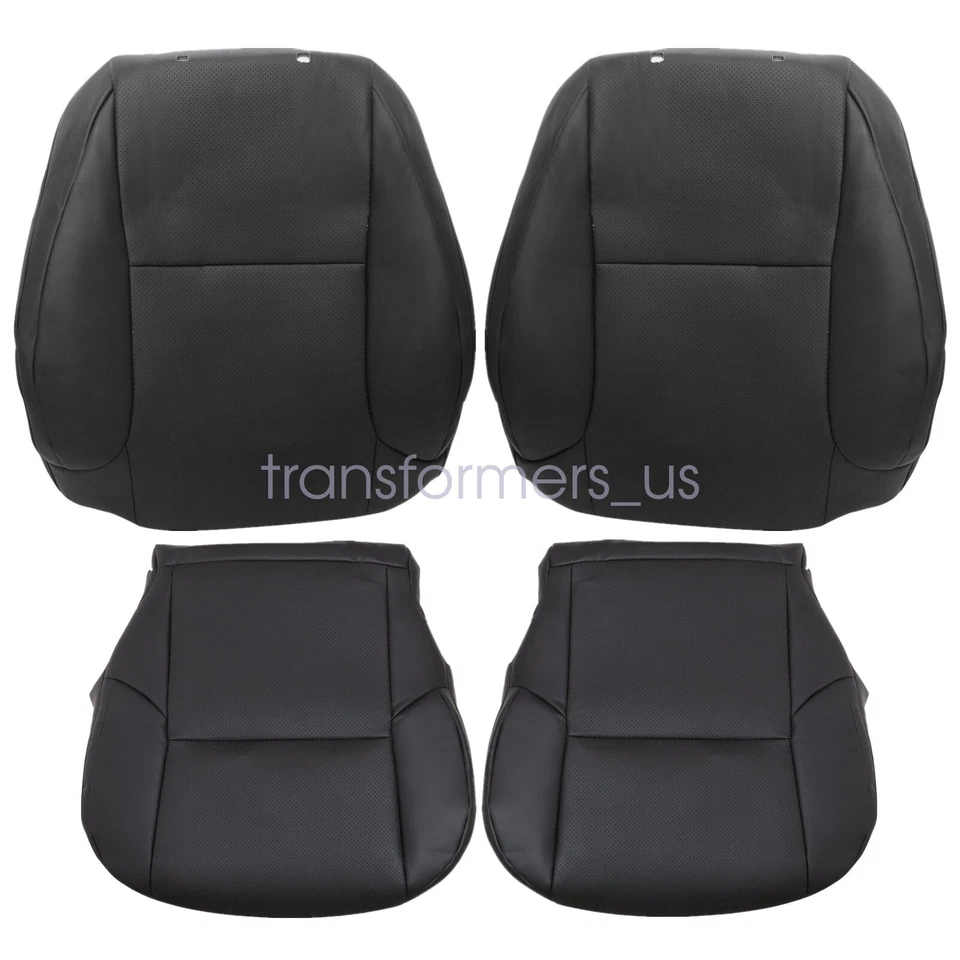 For Lexus GX460 2010-2017 Seat Cover Driver & Passenger Side Bottom & Top Black - Изображение 4 из 4