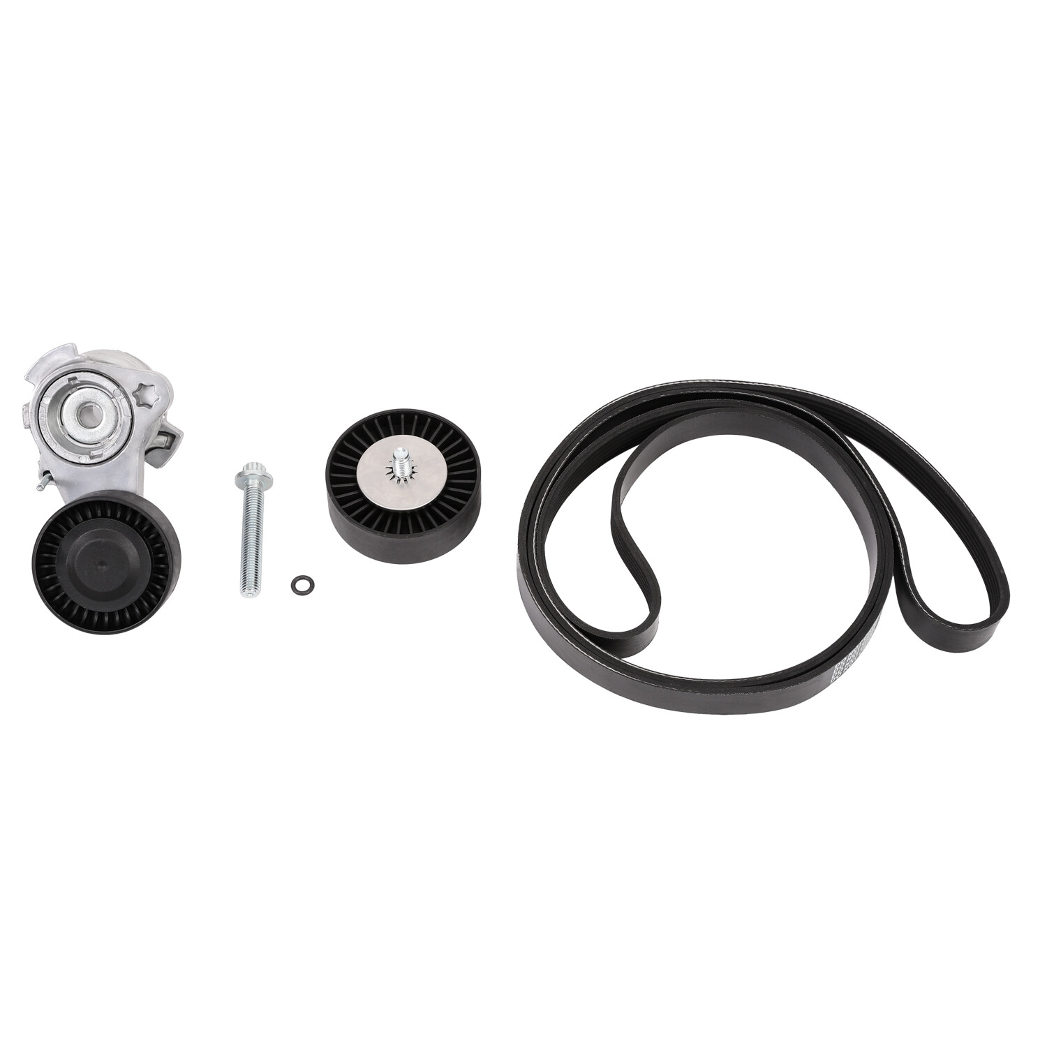 Brand New Drive Belt Pulley Tensioner Kit w/ Bolt For BMW E90 E91 E92