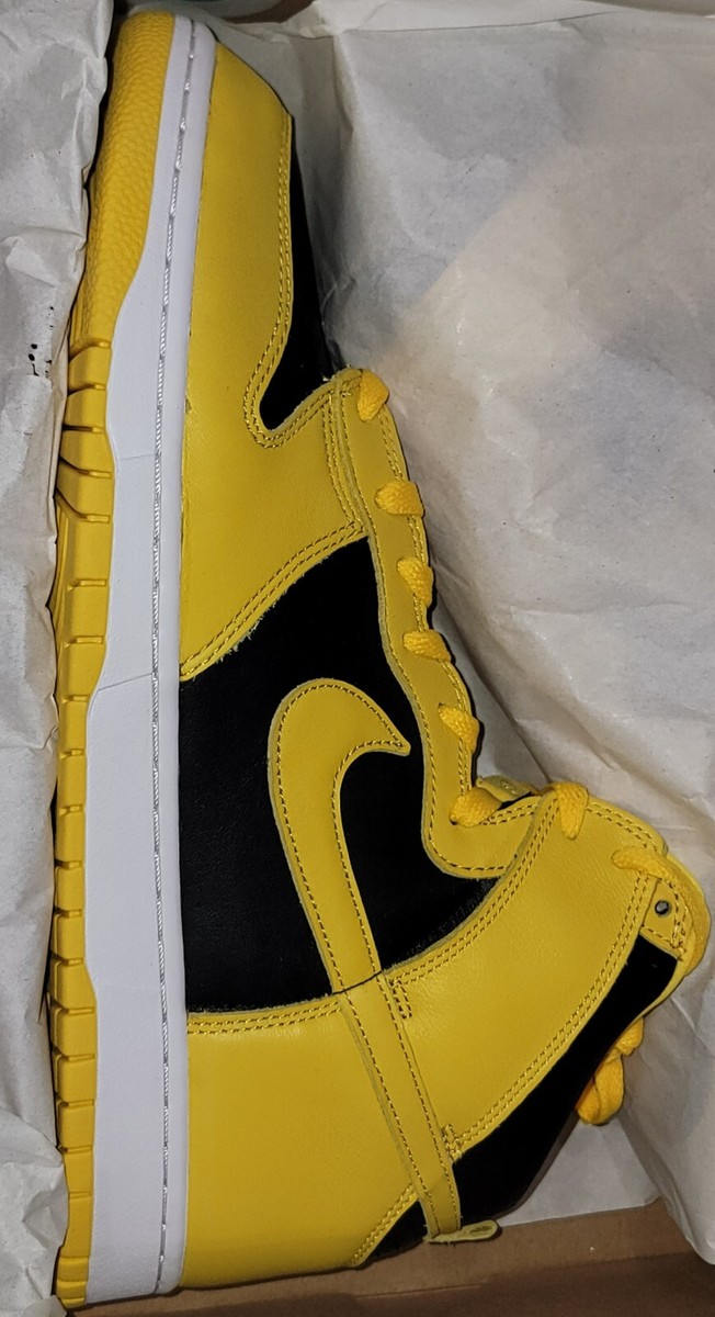 Nike Dunk High SP Maize Size 11 12 14 CZ8149 002 Black Nike Dunk High SP Maize Size 11 12 14 CZ8149 002 Black