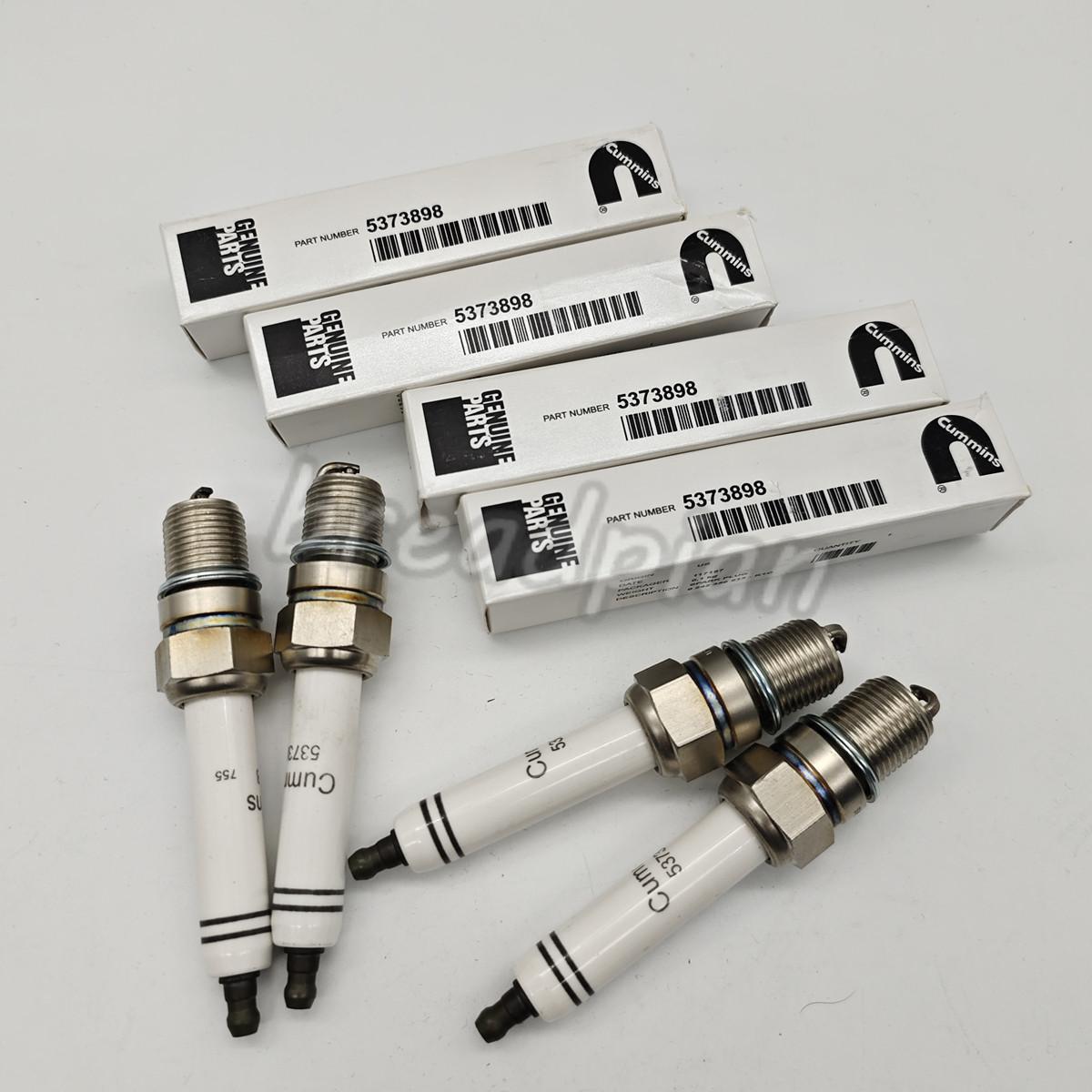 4Pcs 5373898 Industry Spark Plug Fits For Cummins K38 Engine QSV81 QSV9 4302738