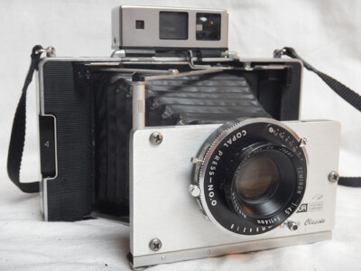 Polaroid 195 114mm f4.5 Tominon Lens Instant Land Camera Polaroid 195 114mm f4.5 Tominon Lens Instant Land Camera
