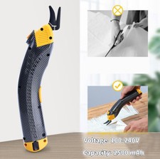 35W Electric Scissors Cutter Knife Fabric Cloth Rechargeable Cutting Machine