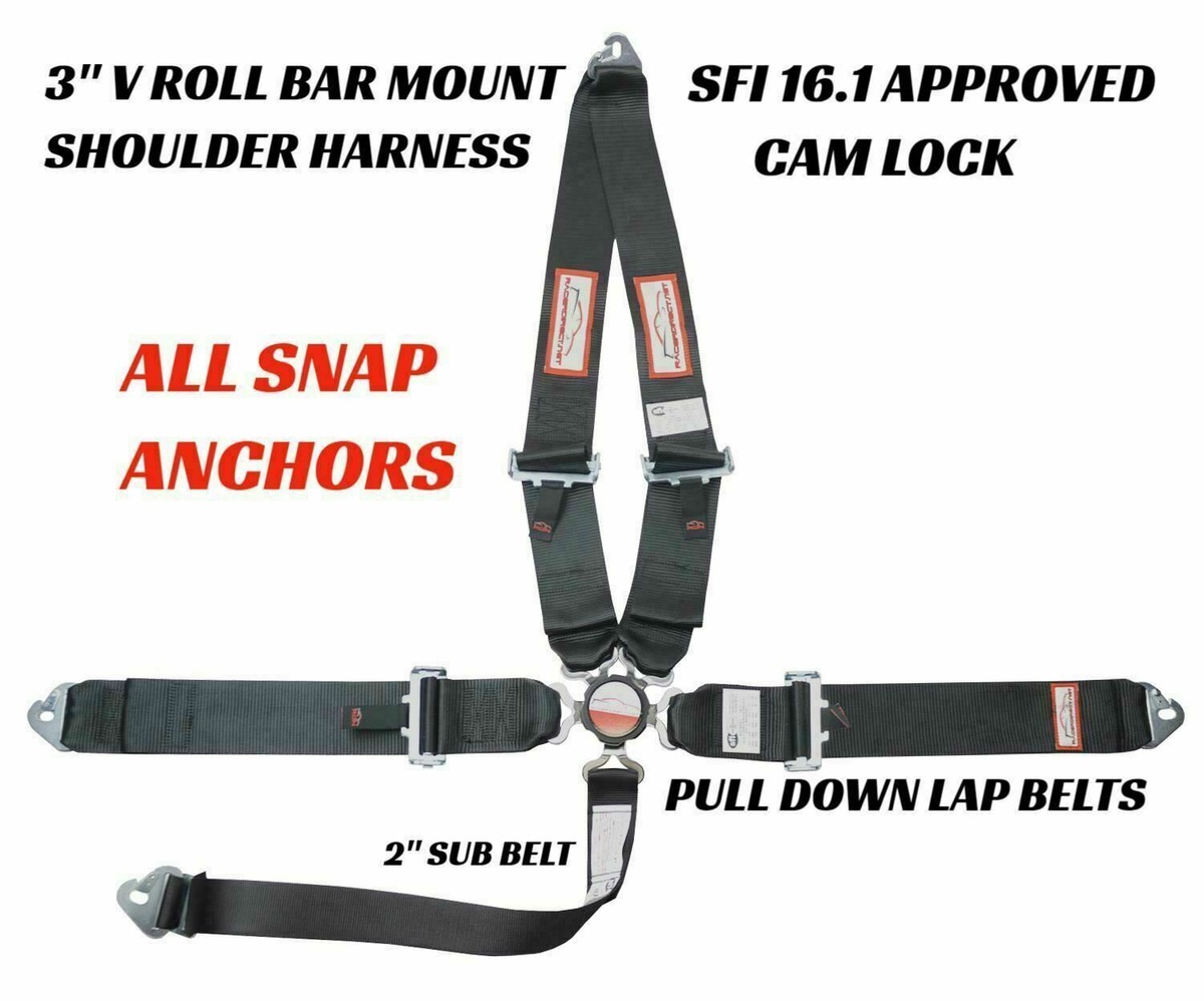 Universal Harness Belt Clips For Stock Seats Aces Racing Harness Belt ...