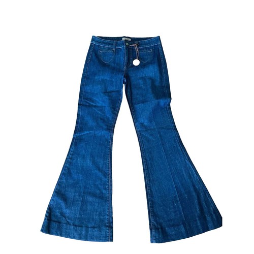 See Thru Soul Y2K Jeans Womens 30 Blue Cotton Blend Stretch Dino 