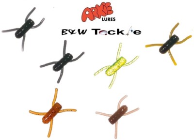 Arkie Fiddle Legs Soft Lures 14 colors ~ Crappie ~ Bass ~ FREE Shipping