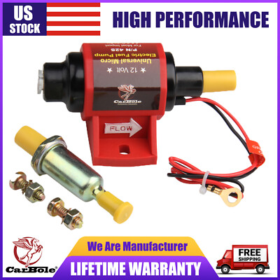 Universal 12v Micro Electric Fuel Pump 2-3.5psi 28 GPH Gasoline Fuel Transfer Pump For 4v 6v Carburetor In | Whizz Categories - Foto 8