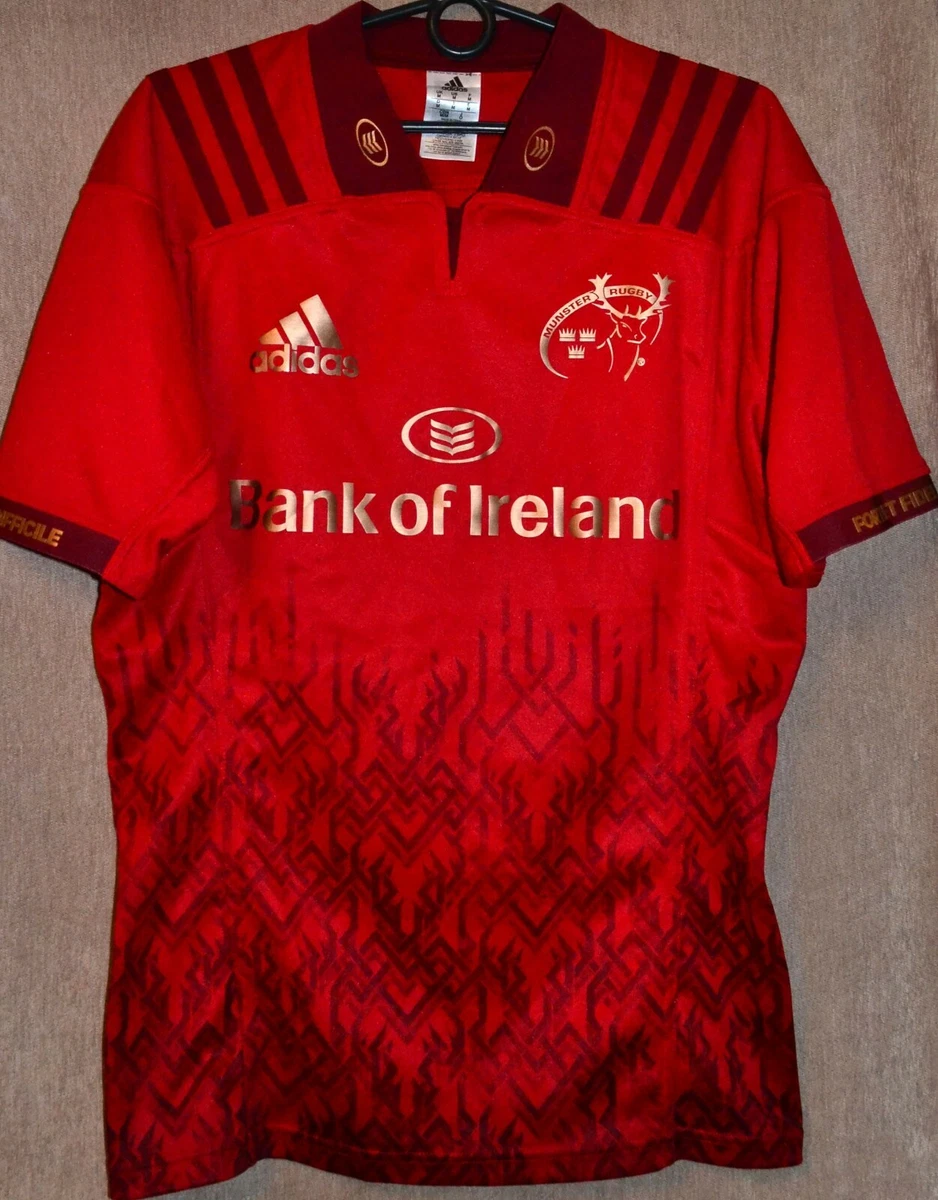 Munster Rugby 2017 2018 Home Shirt Pro14 Jersey Ireland Size M |