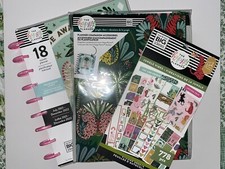 NEW HAPPY PLANNER JUNGLE VIBES 18 MONTH PLANNER ACCESSORY PACK STICKER BOOK LOT