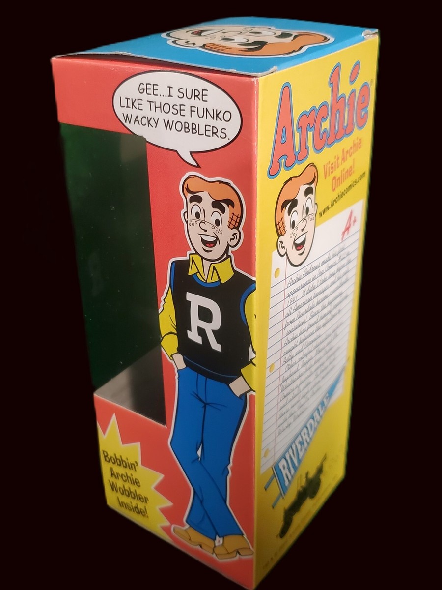 【FUNKO WACKY WOBBLE】The Archie Show Funko Wacky Wobbler Bobblehead - Archie Comics - Archie