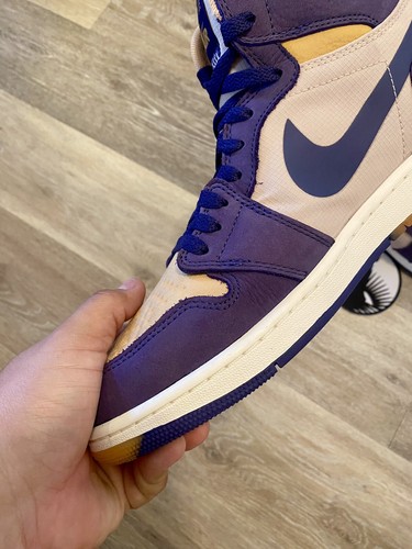 Nike Air Jordan 1 Gore-Tex Element Sky J Purple Honeycomb DB2889-501 Men's 11.5 - Picture 4 of 12