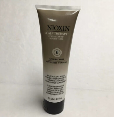 Lot of 2 NIOXIN SCALP THERAPY CONDITIONER 6 NOTICEABLY THINNING MEDIUM COARSE