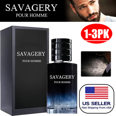 SAVAGERY PHEROMONE PERFUME LONG LASTING COLOGNE FOR MEN 1.7FL.OZ / 50ML USA SHIP