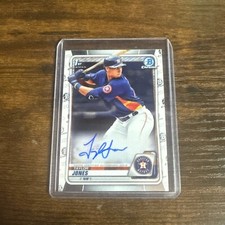 2020 Bowman Chrome #CPA-TJ Taylor Jones Prospect Autographs RC MLB Baseball Card