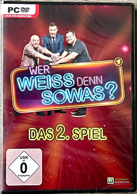 Wer weiss denn sowas - Das 2. Spiel - PC - Neu OVP