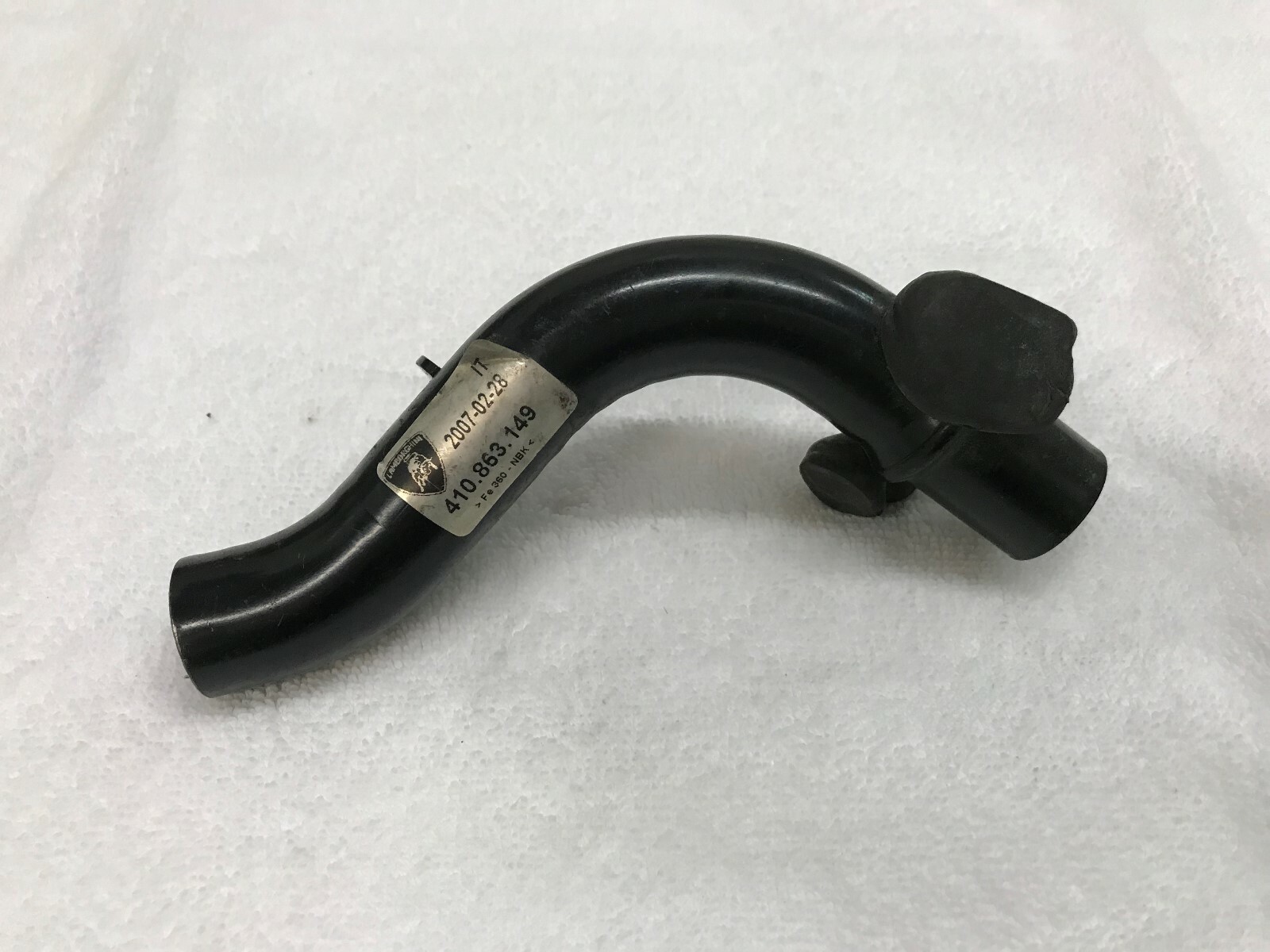 LAMBORGHINI MURCIELAGO COUPE ROADSTER LP640 LP670 AIR DUCT PIPE OEM 410863149