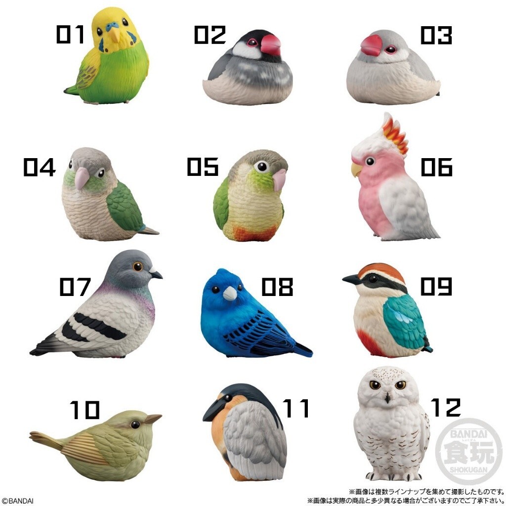 sold separately) Tenori Friends vol.10 Bandai Bird figure