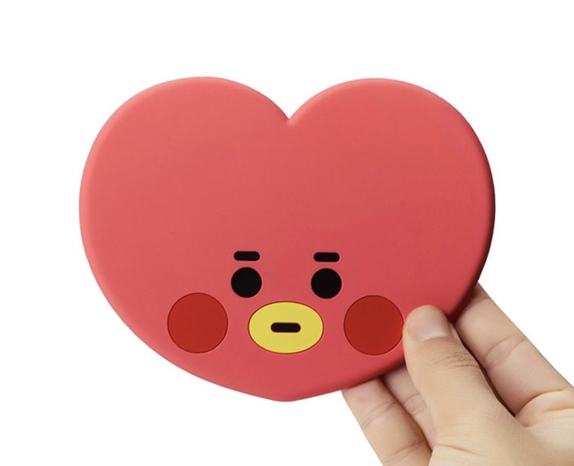 BT21 TATA BABY Silicone Coaster Line Friends BTS Official V