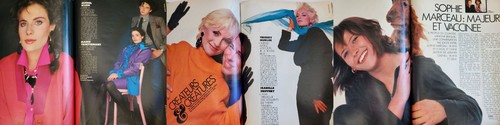 1985 French ELLE magazine Special Fashion Issue Sophie Marceau YASMIN LE BON - Picture 4 of 12