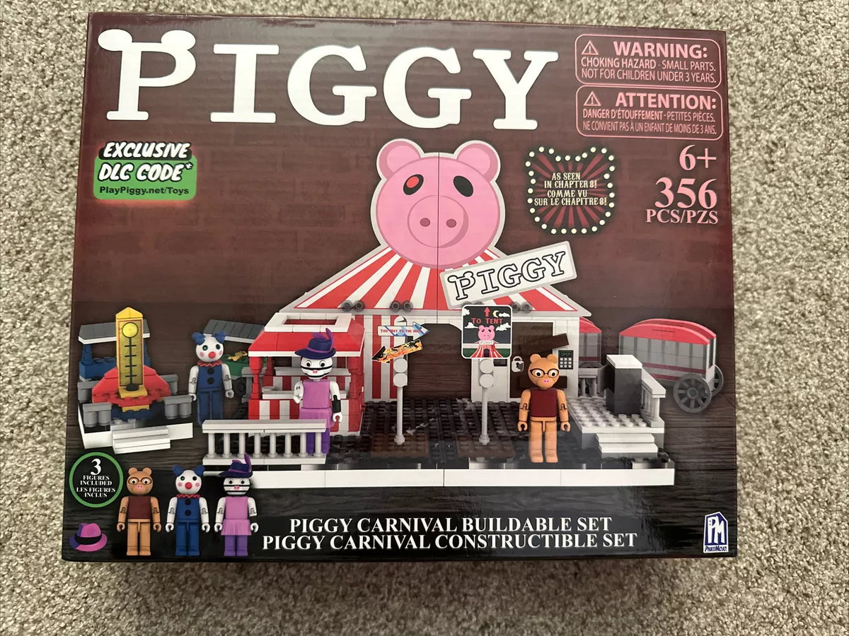 NEW Roblox Piggy Carnival Buildable Building Set w/ Figures & DLC Code 356  Pcs