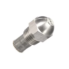 Misting Nozzle 1mm/0.04" Stainless Steel 1/4"BSPT Atomizing Misting Sprayer
