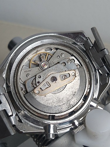 SEIKO KAKUME 6138-0030 CHRONOGRAPH AUTOMATIC GRAY DIAL VINTAGE EYES SQUARE SERVI - 第 11/12 張圖片