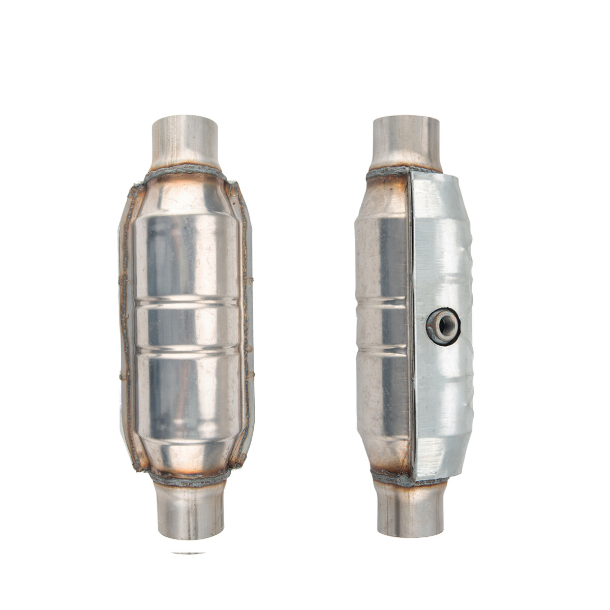 ASOPARTS 2.25" Universal Catalytic Converter, 2.25" Inlet/Outle Cat Converter - View #6