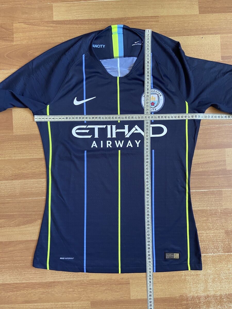 MANCHESTER CITY 2018 2019 AWAY SHIRT JERSEY NIKE 915097-476 MANCHESTER CITY 2018 2019 AWAY SHIRT JERSEY NIKE 915097-476