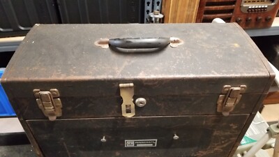 Vintage Pencraft 6 Drawer Steel Machinist Tool Box | eBay