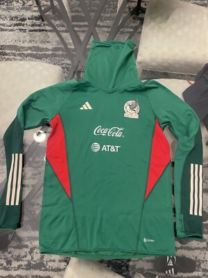 Adidas Mexico National Team 2023 Green Training Jacket Match Issued M Utileria
