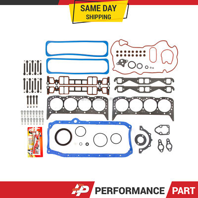 MA-4216923553 Full Gasket Set Head Bolts Compatible With/For 96-00 Cadillac GMC Chevrolet 5.7L OHV VORTEC In | Whizz Full Gasket Sets - Foto 5