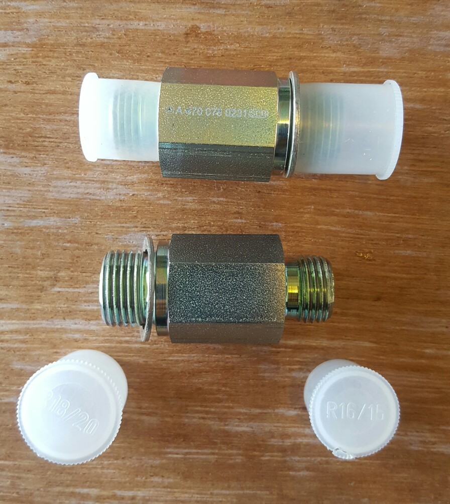 DETROIT DIESEL FUEL FITTINGS DDE-A4700780231 DD13, DD15 ,DD16 set 