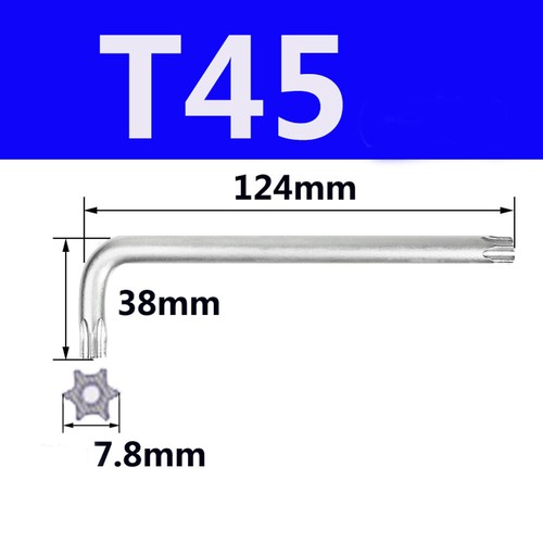 Torx Key Screwdriver Set Security Tamper Middle Hole T10 - T50 Maintenance Tools - Picture 25 of 55