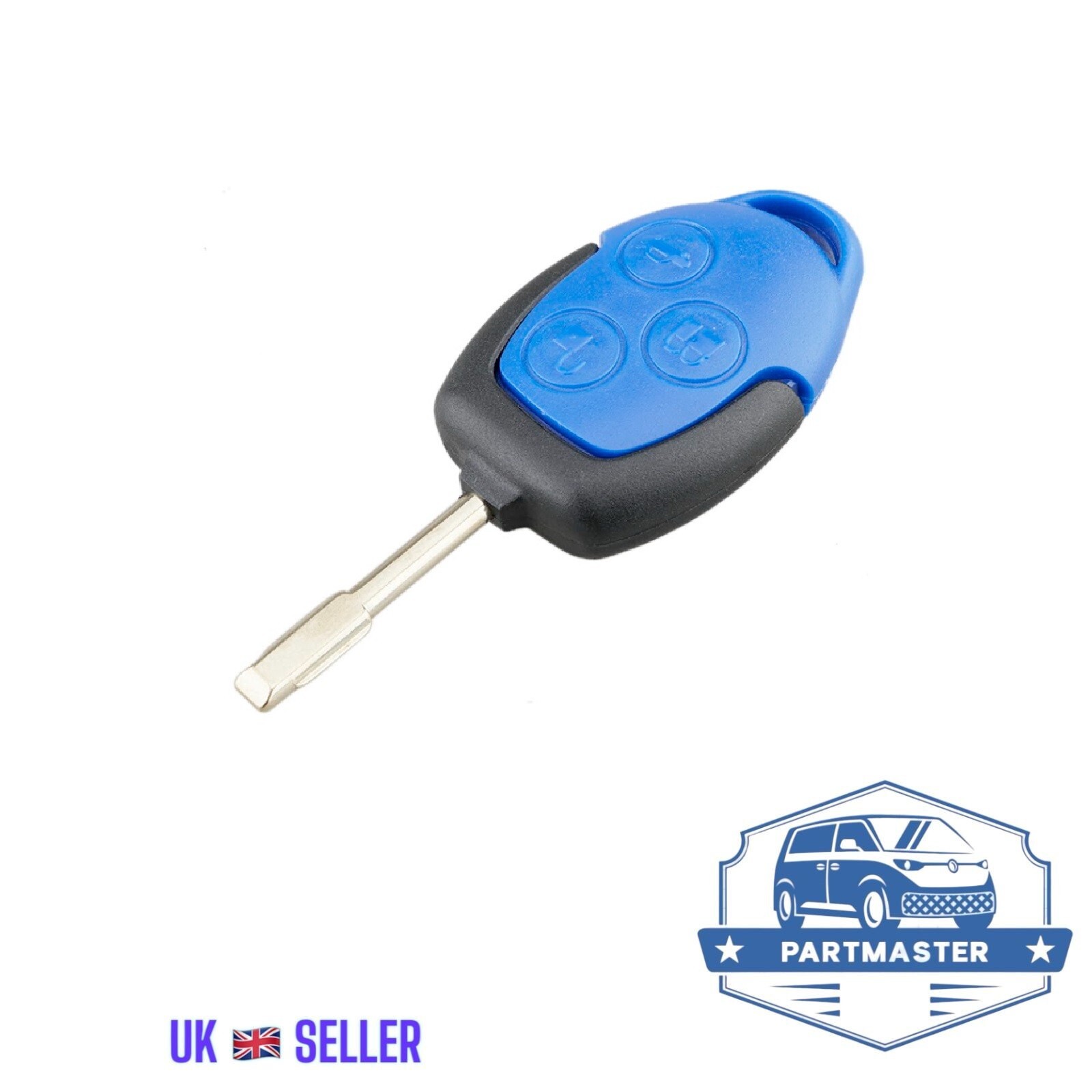 3 BUTTONS KEY FOB CASE REPLACEMENT SHELL FOR FORD TRANSIT MK7 2006 2014 ...