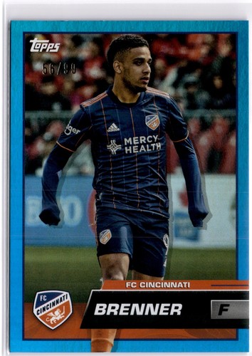 2023 Topps Ammiraglia MLS pellicola blu /99 1-200 (set completo) - Foto 36 di 55