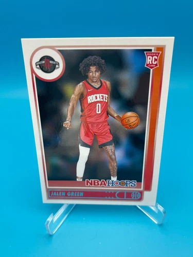 2021-22 Panini NBA Hoops - Rookies #218 Jalen Green (RC)