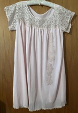 Pink Nightgown with Robe Medium